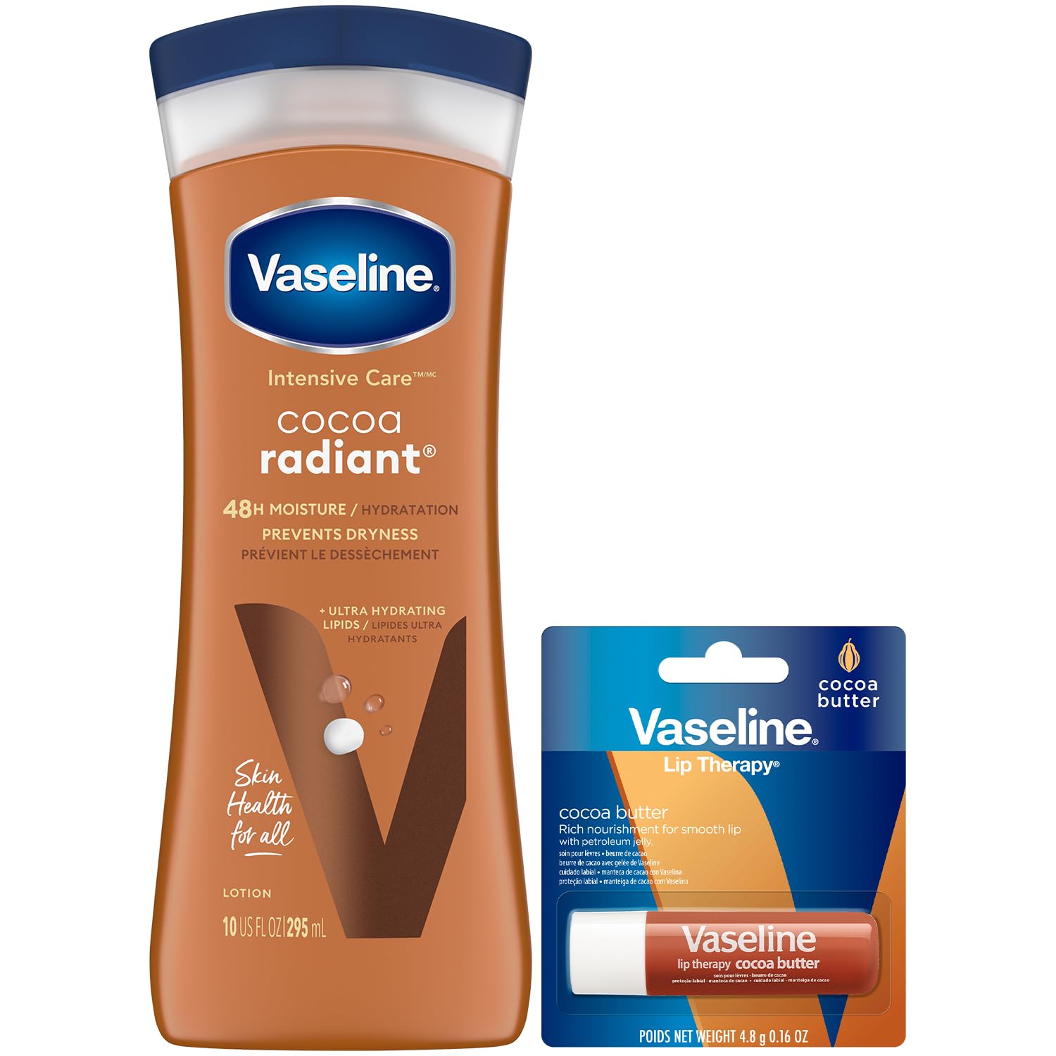 Amazon.com : Vaseline Intensive Care Cocoa Radiant Hand & Body